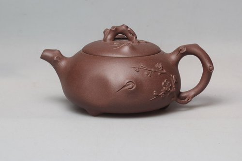 周曙峰紫砂壶 石梅 