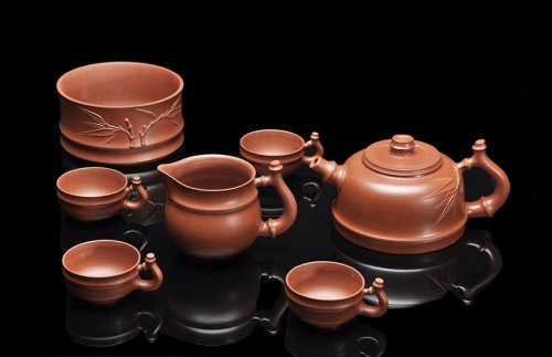 孙立强紫砂壶 竹运高升茶文具 