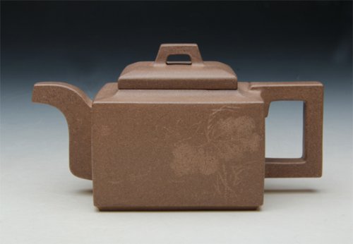 陈学和紫砂壶 亚明四方 