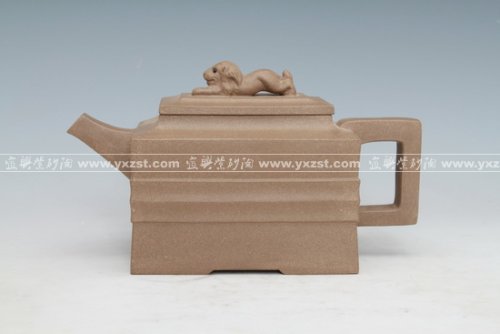 张亦忠紫砂壶 青狮 