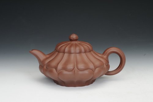 杨文华紫砂壶 合菱 