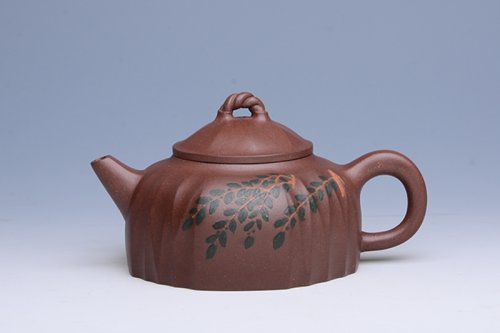 王家新紫砂壶 小园春色 