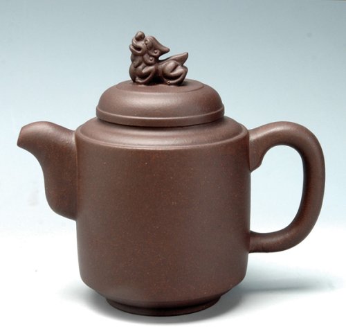 朱新南紫砂壶 高狮 