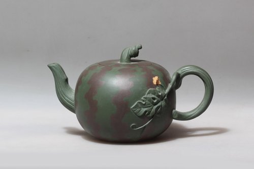 徐建芳紫砂壶 西瓜 