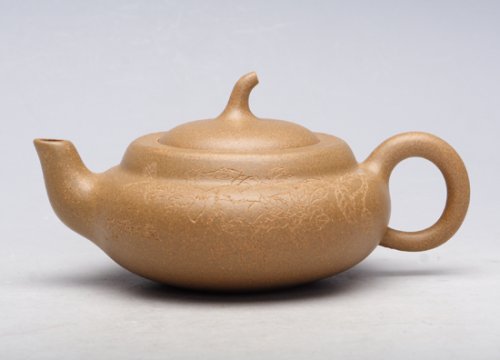 蒋月清紫砂壶 瓜形 