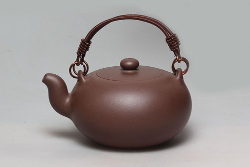 鲁新华紫砂壶 蛋包壶 