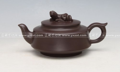 陈盘新紫砂壶 虎虎生威 