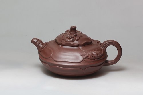 徐君芳紫砂壶 风卷葵 