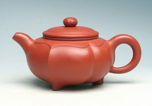 华建国紫砂壶 荷花 