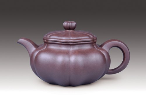 恽建军紫砂壶 葵仿古 