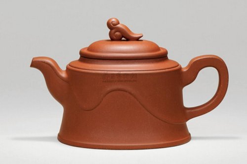 潘持平紫砂壶 行云流水壶 