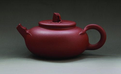 应永忠紫砂壶 牛劲十（石）竹 