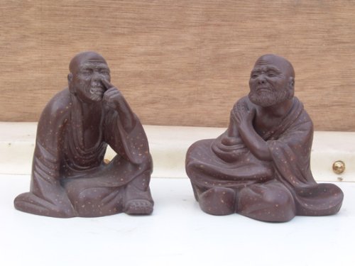 吴青紫砂壶 趣味罗汉系列作者：高级工艺师吴克强 