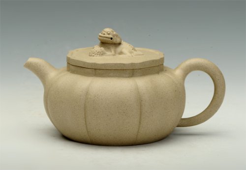 裴丽紫砂壶 狮球壶 