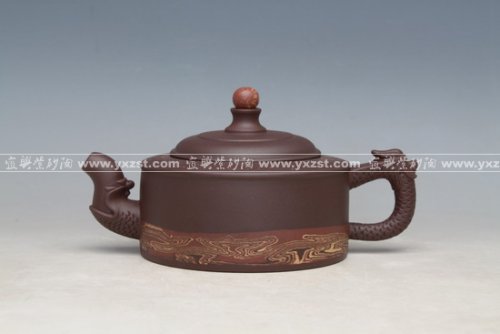 夏亦勤紫砂壶 龙珠 
