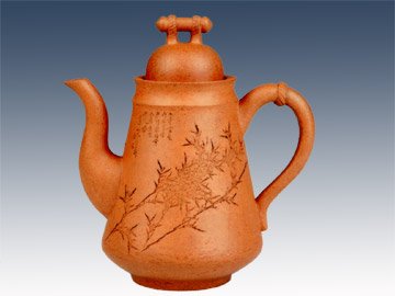 周晓琴紫砂壶 太白醉酒徐秉方铭 