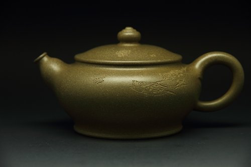 范治平紫砂壶 抱香 