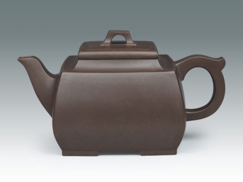 姜建荣紫砂壶 四方 