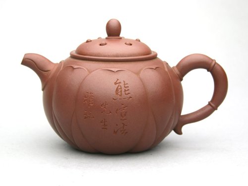 裴顺良紫砂壶 莲子 