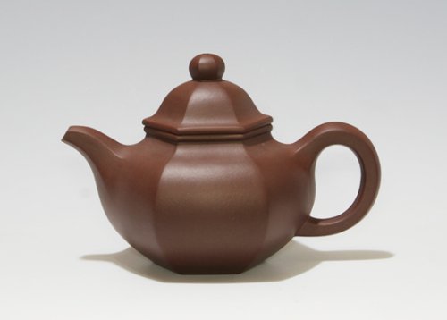 苏秀忠紫砂壶 六方掇球 