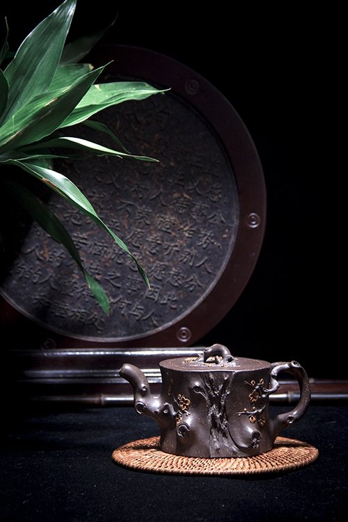 顾余根紫砂壶 《雪梅》系列一 