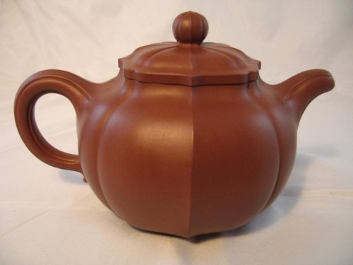 王杏军紫砂壶 菱花福韵壶 