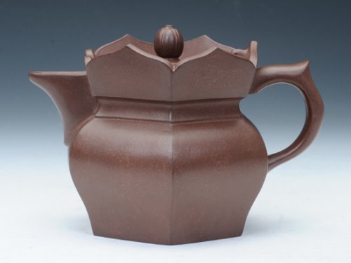 周亚萍紫砂壶 僧帽壶（封底） 