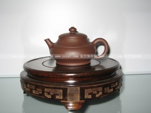 沈锡芬紫砂壶 灯圆 