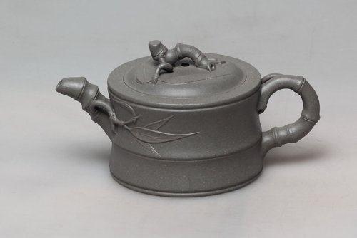 卢息勤紫砂壶 小竹段 