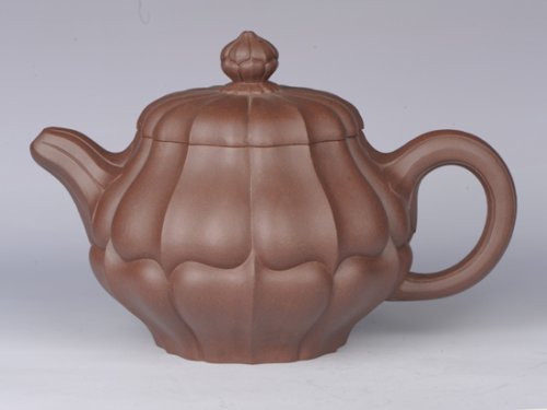 周可明紫砂壶 合菱 