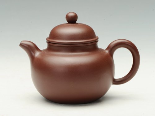 朱大伟紫砂壶 掇球 