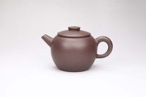 吴春华紫砂壶 巨轮壶 紫泥 