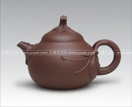 范双元紫砂壶 扁豆 