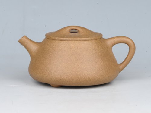 潘雪峰紫砂壶 石瓢（全手工） 容量：200cc  泥料：老段泥 