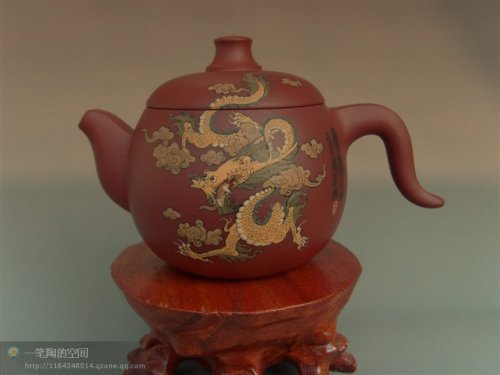 李经强紫砂壶 龙腾盛世 