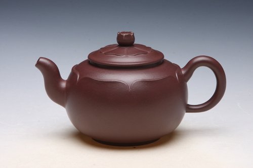 蒋金凤紫砂壶 菱花 
