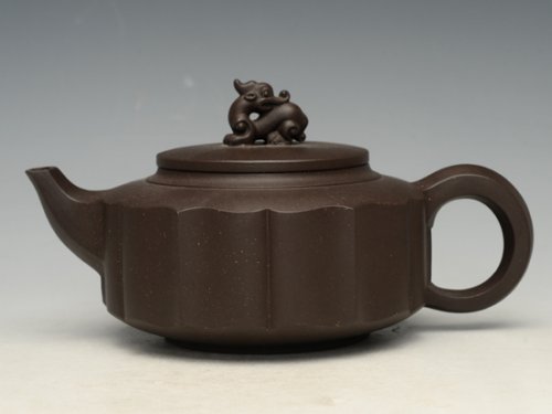 张佩紫砂壶 玲珑  容量：400cc 