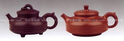 谭晓燕紫砂壶 行云流水对壶 