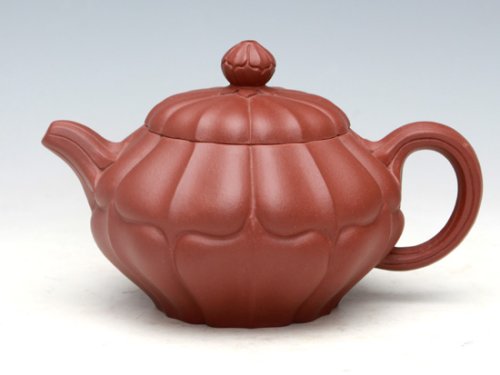 朱新南紫砂壶 合菱（底槽清）400ML 