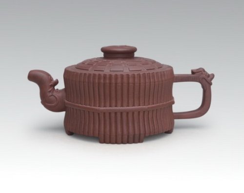 周惠琴紫砂壶 龙头一捆竹 