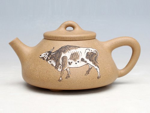 赵阳紫砂壶 劲牛系列 