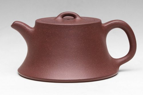 汪建川紫砂壶 钟鼓 
