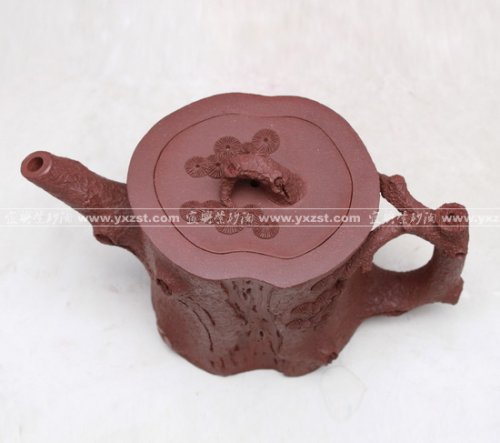 崔恒紫砂壶 松桩六 