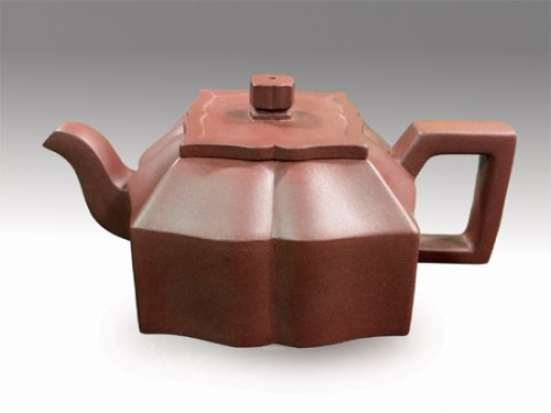 刘成果紫砂壶 方韵 