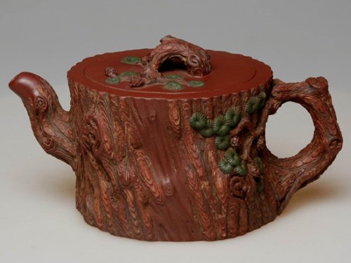 郑永平紫砂壶 小金钱松 200cc 