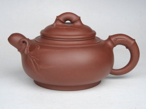 尹月华紫砂壶 大圆竹  1000... 