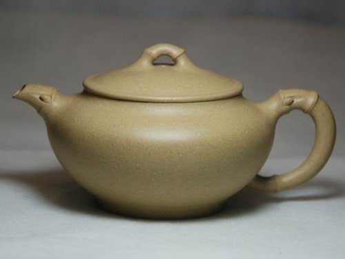 邹健紫砂壶 竹韵 