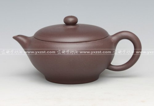 何娅萍紫砂壶 祥福老紫泥 