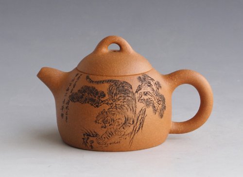 董岳峰紫砂壶 小秦权 