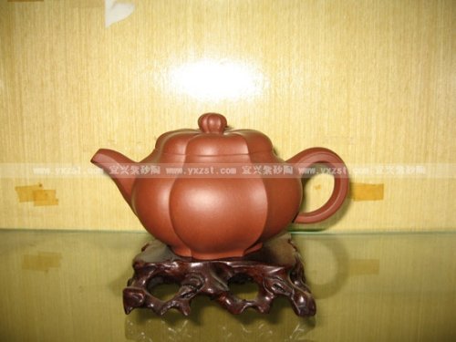 钱建生紫砂壶 茨菇壶 